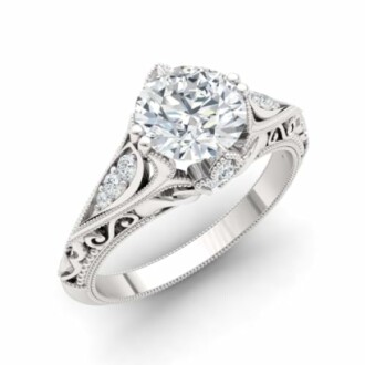 Diamondere Certified Moissanite and Diamond Engagement Ring Review